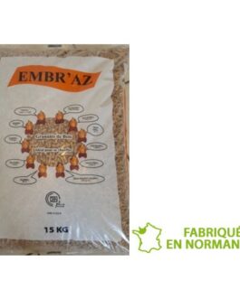 Granulés de bois Embr’az (PALETTE 68 sacs)