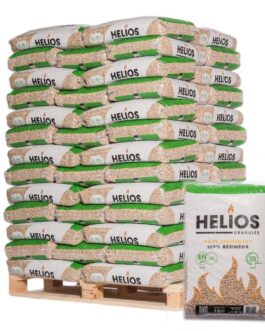 PELLET HELIOS – PALETTE DE 65 SACS DE 15 KG