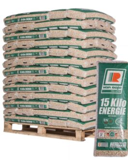 PELLET VAN ROJE – PALETTE DE 65 SACS DE 15 KG