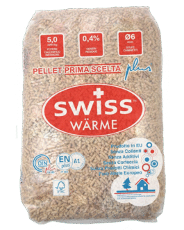 Pellet Natur’Suisse EN+A1 DIN+ 100% résineux – palette de 70 sacs de 15Kg